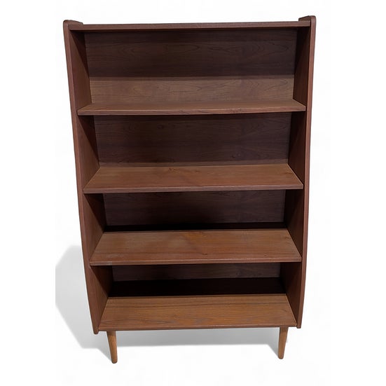 1950s Teak Bookcase For Sale - Image 4 of 5
