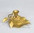 Vintage Solid Brass Leaf Candlestick Holder This lovely candle holder is made from solid brass and features leaf design....