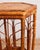 Tortoise Shell Bamboo Nesting Pedestal Plant Stands For Sale - Image 4 of 11