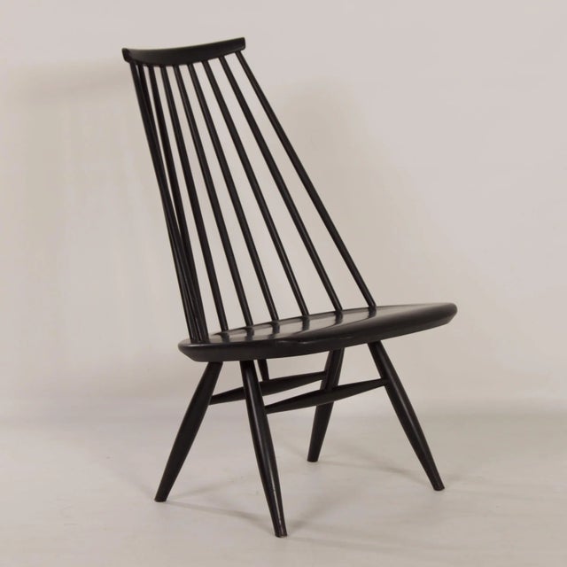 Black Mademoiselle Chair by Ilmari Tapiovaara for Asko, 1960s For Sale - Image 6 of 13