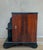 Wood Early 20th Century Pair of Art Deco Side Cabinets or Nightstands with Ebonized Base and Burl Walnut For Sale - Image 7 of 18