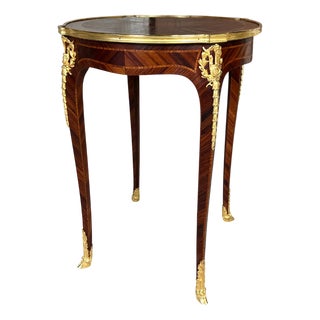 Napoleon III Style Pedestal Table, 1890 For Sale