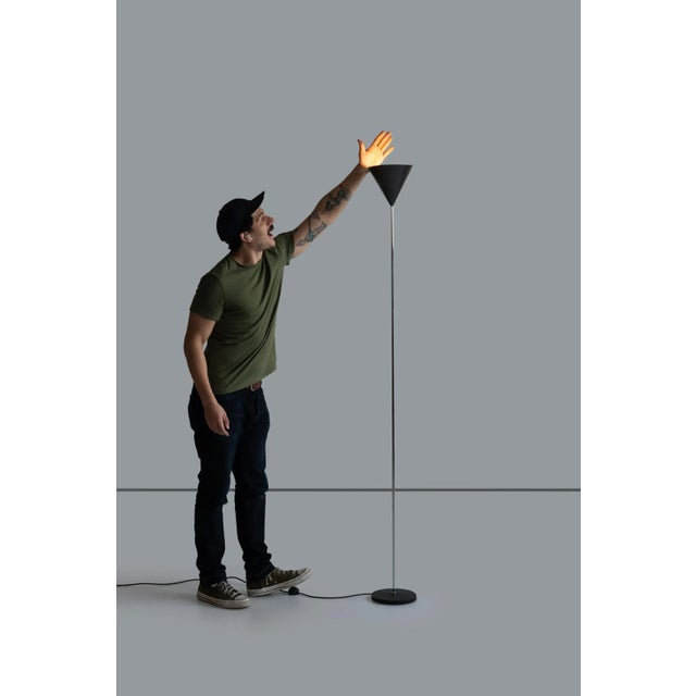 1950s Vintage "Imbuto" Floor Lamp by Luigi Caccia Dominioni for Azucena For Sale - Image 5 of 6