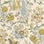 Sample- Schumacher Persian Lancers Fabric in Citron For Sale