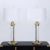 A Pair of 1950s Lucite and Brass Column Table Lamps For Sale - Image 4 of 11