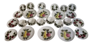 Rare Mid-Century Sascha Brastoff China - Provincial Fruit Pattern