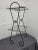 Black 1960s Mid-Century Modern Black Metal Telephone Stand For Sale - Image 8 of 9