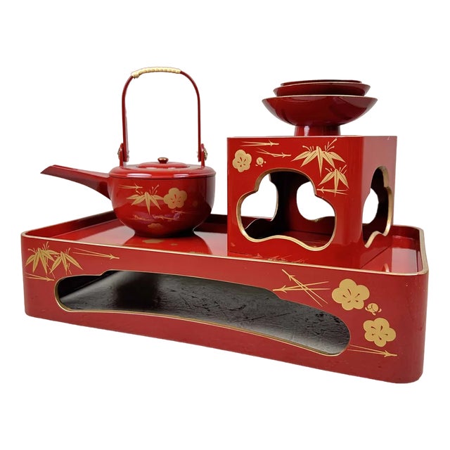 New Year Sake Set Shuki Otoso, Japan, 1980s, Set of 6 For Sale