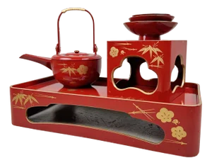 New Year Sake Set Shuki Otoso, Japan, 1980s, Set of 6