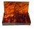 Mid-Century Modern 1950s Mid Century Faux Tortoiseshell Lucite Box For Sale - Image 3 of 7
