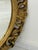 Wood Large Circular Wall Mirror in Carved Gilded Wood, 1940s For Sale - Image 7 of 12
