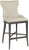 Traditional Woodbridge Addison Leather Upholstery Bar Stool For Sale - Image 3 of 3