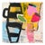 Sarah Trundle, Contemporary Abstract Mixed Media Painting, "Fill 'Er Up" For Sale