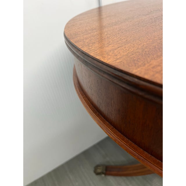 Vintage Duncan Phyfe Drum Table For Sale - Image 4 of 11