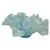 Vintage Blue Opalescent Glass Ruffled Bowl by Fenton For Sale In Birmingham - Image 6 of 12