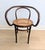 Art Deco Vintage Gerdau Bentwood Chair Caviuna Wood & Cane Seat in the Style of Thonet For Sale - Image 3 of 14