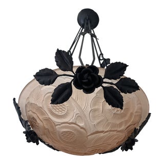 C. 1930s Art Deco Ceiling Light For Sale
