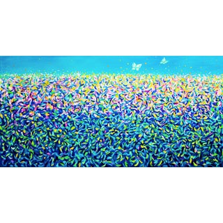 Abstract. Butterflies in the Garden.Abstract. Butterflies in the Garden.Andrei Sitsko For Sale