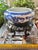 This is a vintage Chinese carved hardwood display stand, dating to approximately the mid-20th century. This handsome...