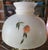 Gold Late 19th Century Bradley and Hubbard Lamp With Original Hand Painted Shade For Sale - Image 8 of 17