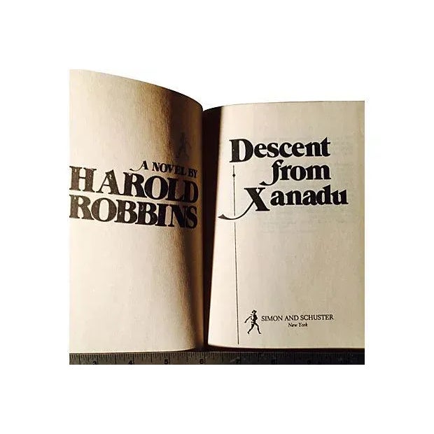Mid-Century Modern Descent From Xandau Harold Robbins 1984 For Sale - Image 3 of 4