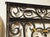 Antique French Wrought Iron Entryway Surround With Gilded Lyre Decor, C. 1920s For Sale - Image 13 of 18