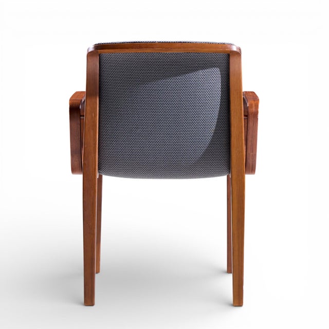 Bill Stephens for Knoll Mid Century Bentwood Dining Chairs - Set of 8 For Sale - Image 14 of 18