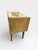 1960s Mid-Century Bedside Table with Drawers in Maple Veneer with Brass Handles and Glass Top, Germany, 1950s-1960s For Sale - Image 5 of 9
