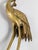 19th Century American Chinoiserie Brass Standing Crane Incense Holder for Mantle For Sale - Image 13 of 14
