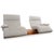 Grey Fabric Wave Three Electric Two-Seater Sofa by Koinor For Sale - Image 4 of 17