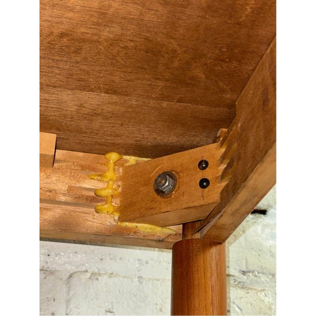 Mid 20th Century Danish Modern Adjustable Teak Desk Attributed to Arne Vodder for Sibast For Sale - Image 12 of 14