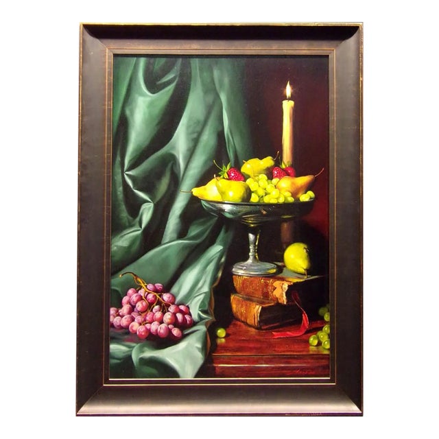 William Martin Original Oil Paintings on Canvas Framed Hand Signed For Sale