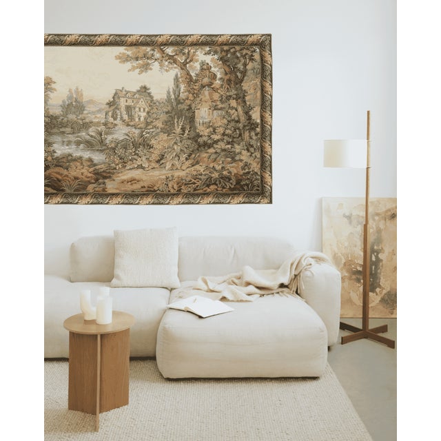 This beautiful tapestry is woven on a jacquard loom by skilled weavers, keeping alive the centuries old tradition of...