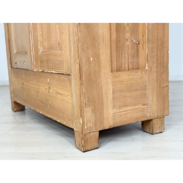 Gründerzeit Wooden Wardrobe, 1900s For Sale - Image 9 of 11