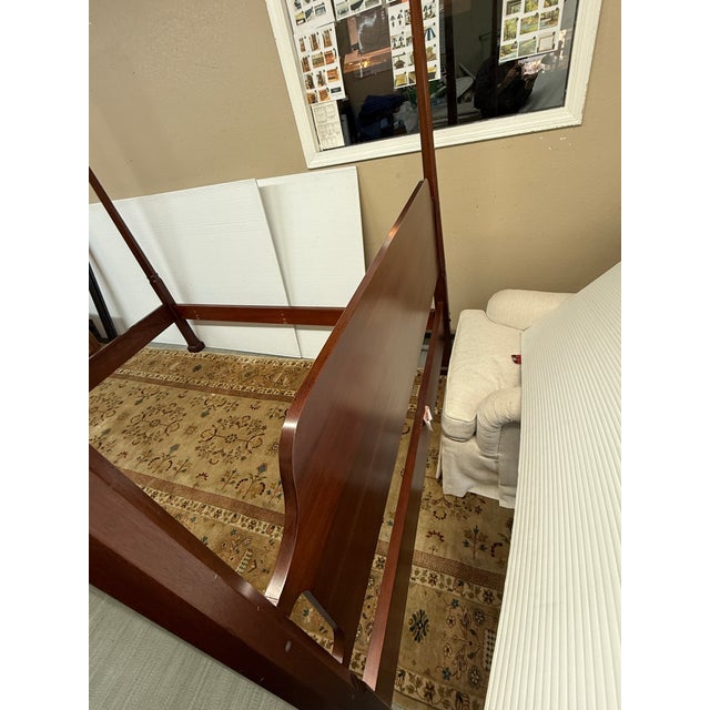 Queen Size Henkel-Harris Poster Bed Frame For Sale In San Francisco - Image 6 of 17