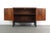 Mid-Century Modern Small Credenza Record Cabinet by Founders in Walnut with Cork Front For Sale - Image 3 of 9