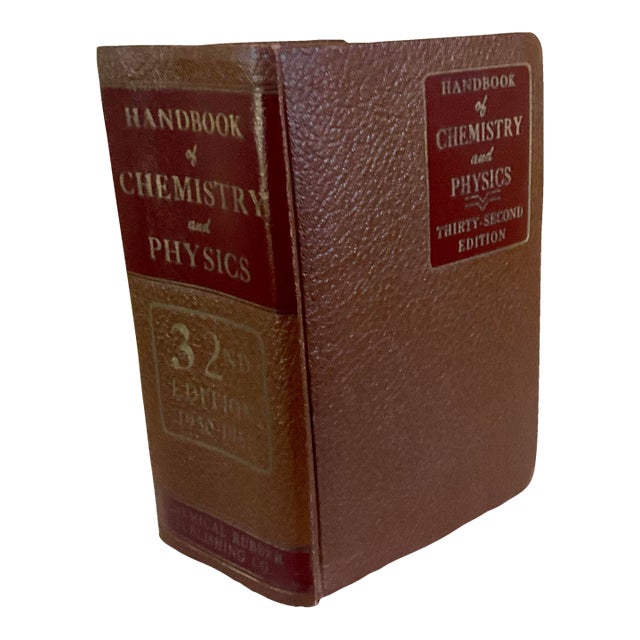 1950s CRC Handbook of Chemistry and Physics, 32nd Edition For Sale