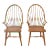 Mid Century Modern Style Pair of Windsor Chairs by Broyhill For Sale