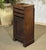 Late 19th Century English Mahogany Bedside Table For Sale - Image 3 of 13