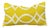 Embroidered Kravet Chartreuse Throw Pillow For Sale