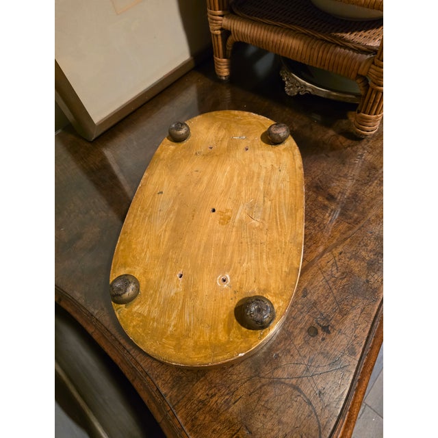 Antique Oblong Giltwood Dome Plateau For Sale - Image 12 of 12