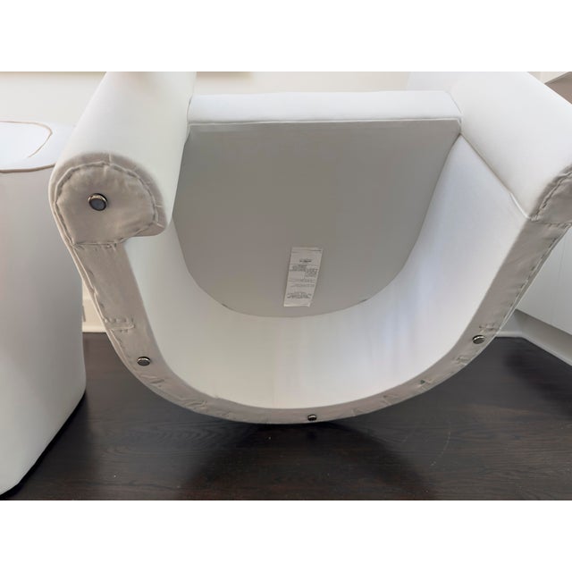 1980s Casa Bique High-Fashion Snail Chairs Pair For Sale - Image 15 of 17