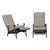 Iron Patio Armchairs With Clover and Dot Motif - a Pair For Sale - Image 11 of 11