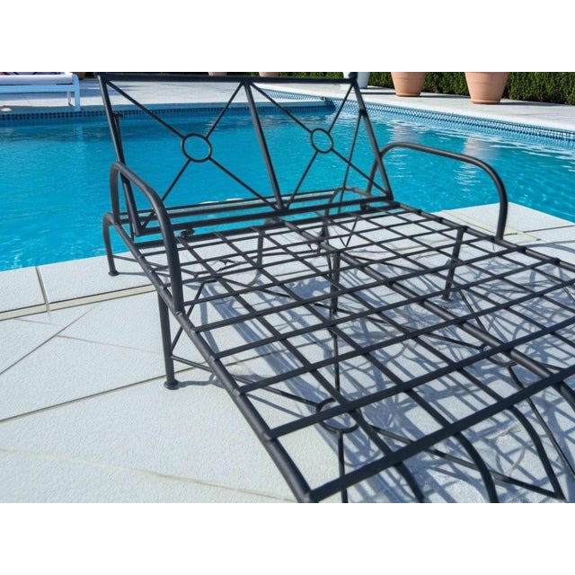 Be the Envy , Beautiful spacious comfort will be yours with this heavy high quality Chaise lounger Attributed to Mario...