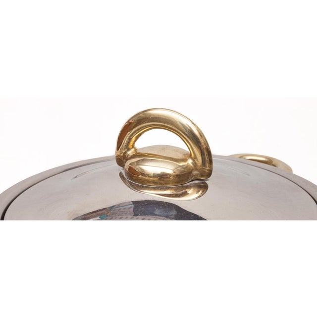 Gold Cooking Set with Pressure Cooker from Kuhn Rikon, 1990s, Set of 8 For Sale - Image 8 of 10