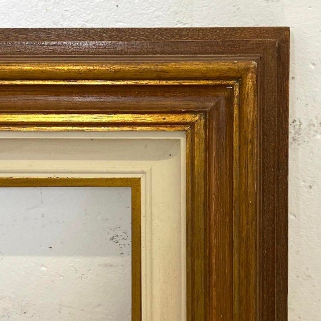 Vintage Gold Wooden Frame, 1920s For Sale - Image 4 of 7