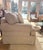 Beige Custom English Country Roll-Arm Sofa in Tan Tweed For Sale - Image 8 of 18
