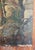Paper 19th Century American Hudson River School Landscape Painting on Academy Board For Sale - Image 7 of 8