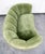 Mid-Century Modern Mid Century Danish Modern Couch Sofa Mohair Light Green Loveseat Settee 2 Seat For Sale - Image 3 of 12