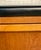 1960s Lane Mid-Century Oak Cedar Chest Storage Bench With Black Upholstery For Sale - Image 9 of 18